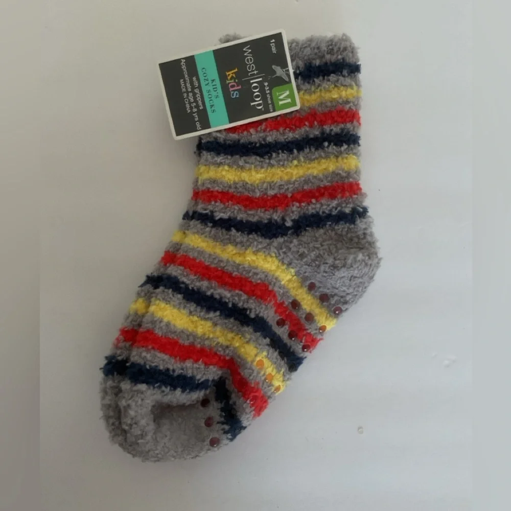 West Loop Cozy Gripper Socks NWT